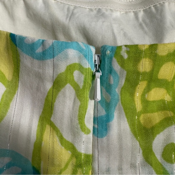 Lilly Pulitzer Arden Off the Hook strapless dress, sz 2, ruffle, party, cruise - Picture 8 of 12